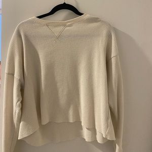 abercrombie - waffle shirt